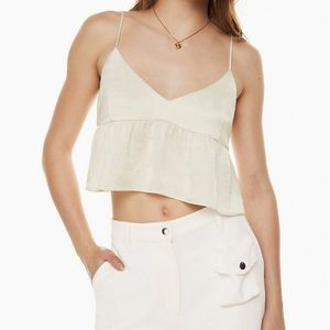 Wilfred Lover Satin Camisole Light Birch Size 2XS